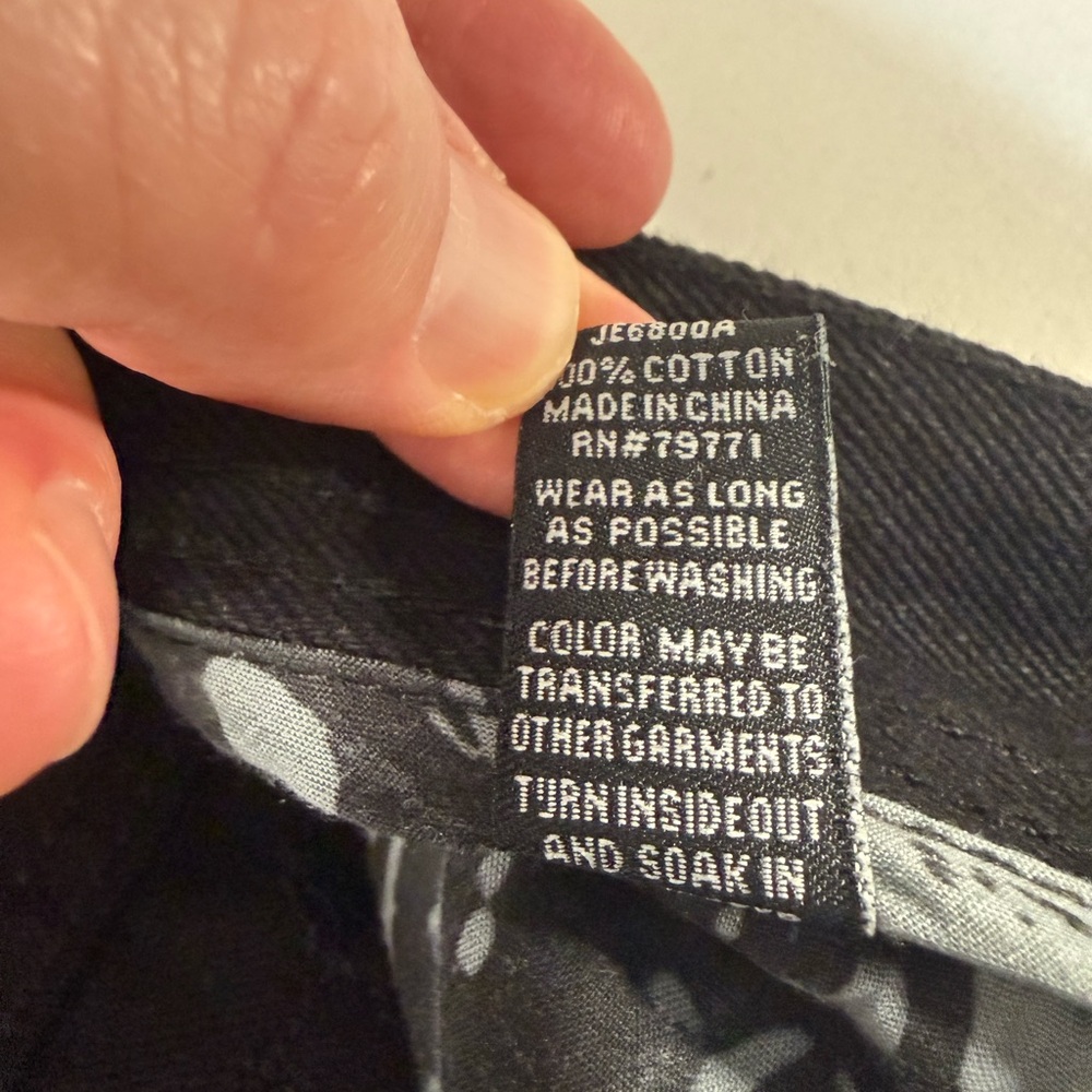Jordan Craig Legacy Edition Collins Jeans 38x34 Black Streetwear Denim - Picture 11 of 16